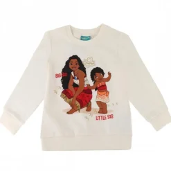 Hot Sudadera Infantil Moana Algodón Cepillado Niñas 3-6 Años Niños Disney Para Niñas|Ropa Y Téxtil: Cosas Que Ponerse Para Niños