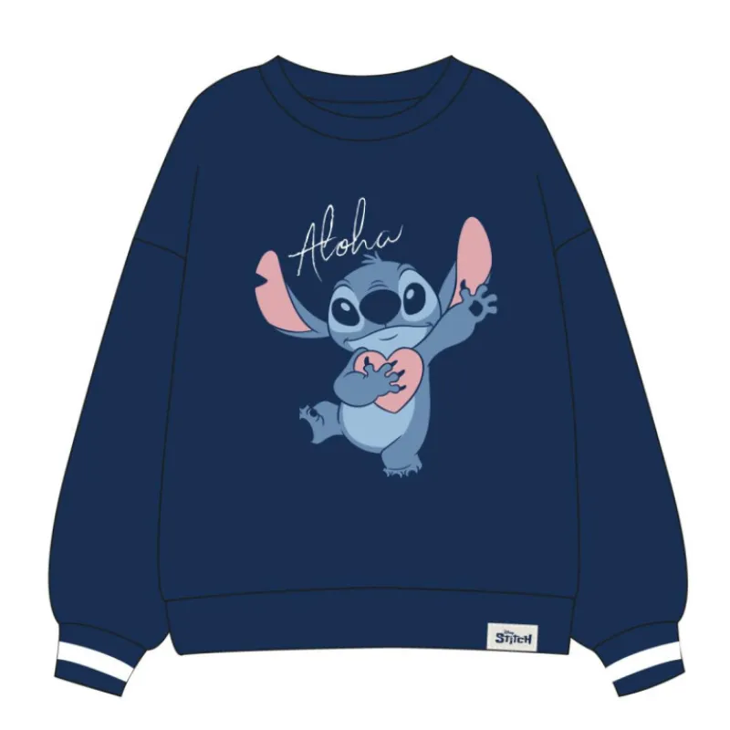 Best Sudadera Stitch azul oscuro Disney Ropa Stitch