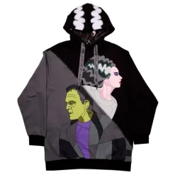 Clearance Sudadera Unisex Bride of Frankenstein por Loungefly - Universal Monsters Monstruos De La Universal