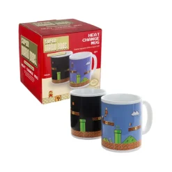 Pyramid International Huchas, Lámparas Y Tazas Kids |Regalos Y Coleccionismo Para Gamers - Cosas De Videojuegos Míticos^Super Mario Bros Taza térmica