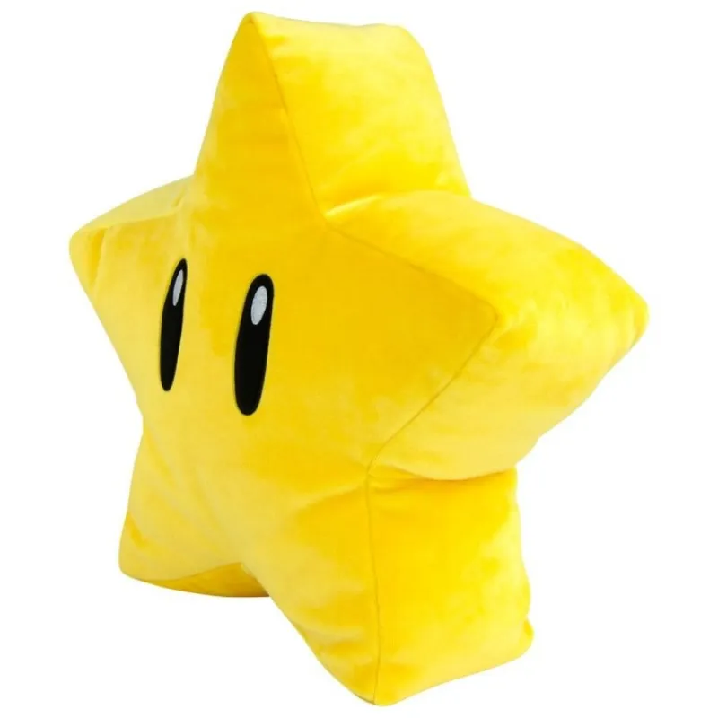 Discount Super Mario Peluche Mocchi-Mocchi Mega - Estrella 30 cm Regalos Y Coleccionismo Para Gamers - Cosas De Videojuegos Míticos