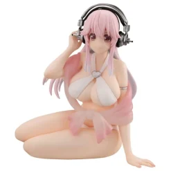 Sale Super Sonico Estatua PVC Noodle Stopper: Summer Memories Ver. Regalos Y Coleccionismo Para Gamers - Cosas De Videojuegos Míticos