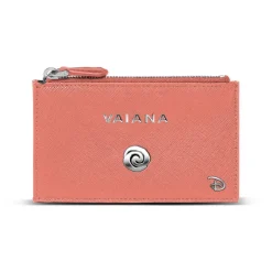 KaracterMania Películas Y Personajes De Disney ·Vaiana|Bolsos Y Carteras Disney^Tarjetero Slim Coral Vaiana Disney