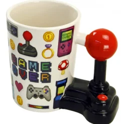 Paladone Products Regalos Y Coleccionismo Para Gamers - Cosas De Videojuegos Míticos^Taza 3D Game Over Retrogaming