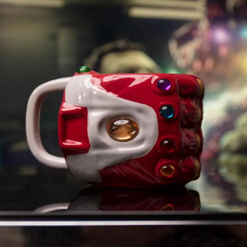 Taza 3D Nano Guantelete Iron Man Avengers Superhéroes Marvel|Marvel Hogar