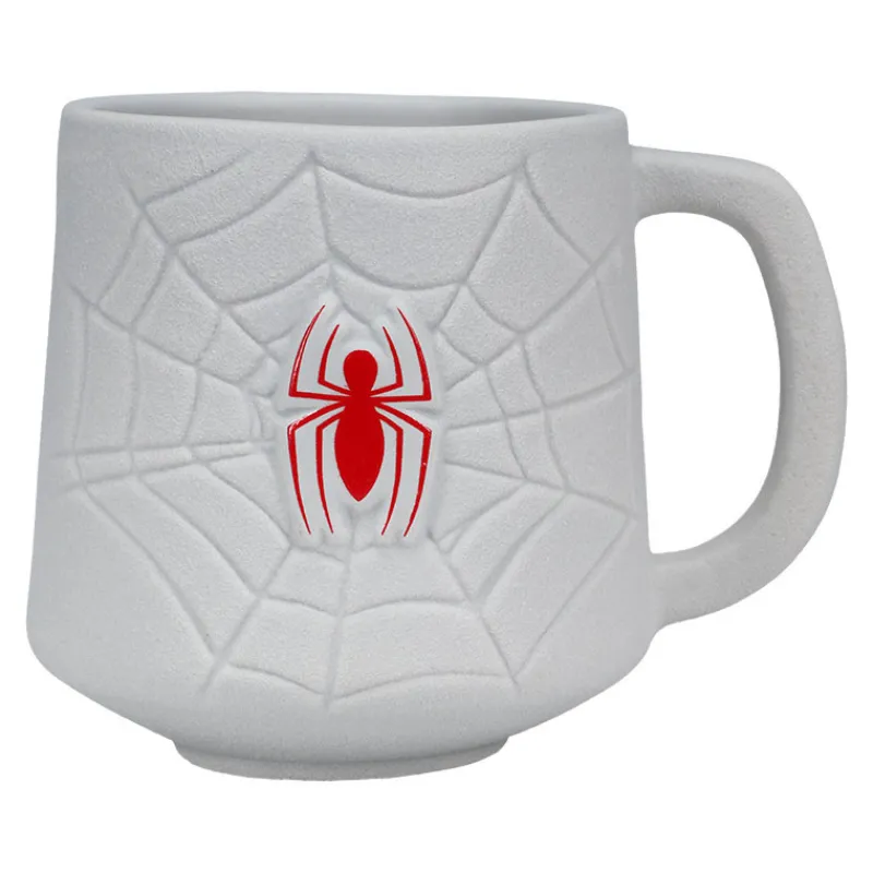 Sale Taza 3D Telaraña y Logo Spider-Man 450 ml Marvel Hogar