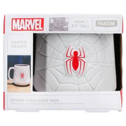 Sale Taza 3D Telaraña y Logo Spider-Man 450 ml Marvel Hogar