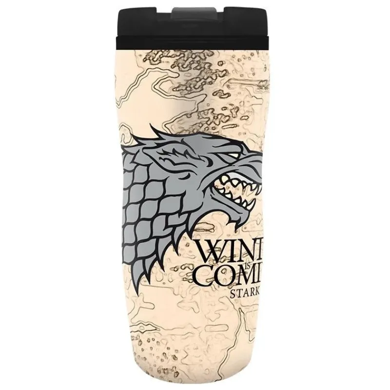 Best Taza de viaje Stark Winter is Coming Juego De Tronos Y La Casa Del Dragón