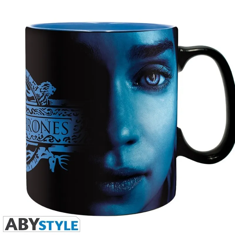 Best Taza Game of Thrones 460 ml Daeny & Jon con caja Juego De Tronos Y La Casa Del Dragón
