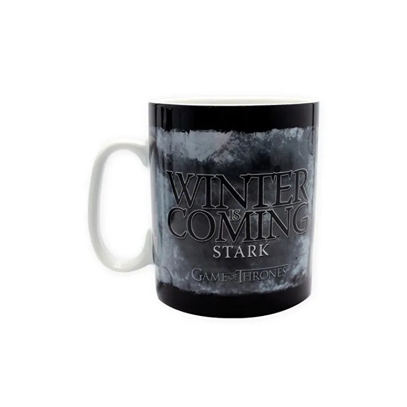 Abystyle Juego De Tronos Y La Casa Del Dragón ^Taza Grande Juego de Tronos Stark Winter is Coming
