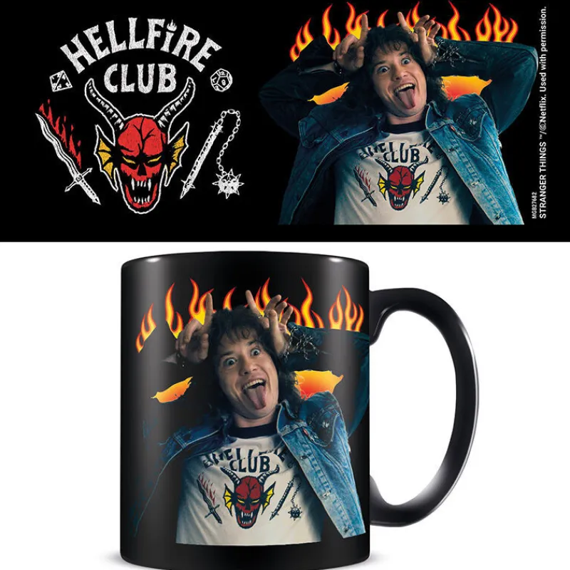 Pyramid International Stranger Things^Taza Hellfire Club & Eddie 315ml Stranger Things