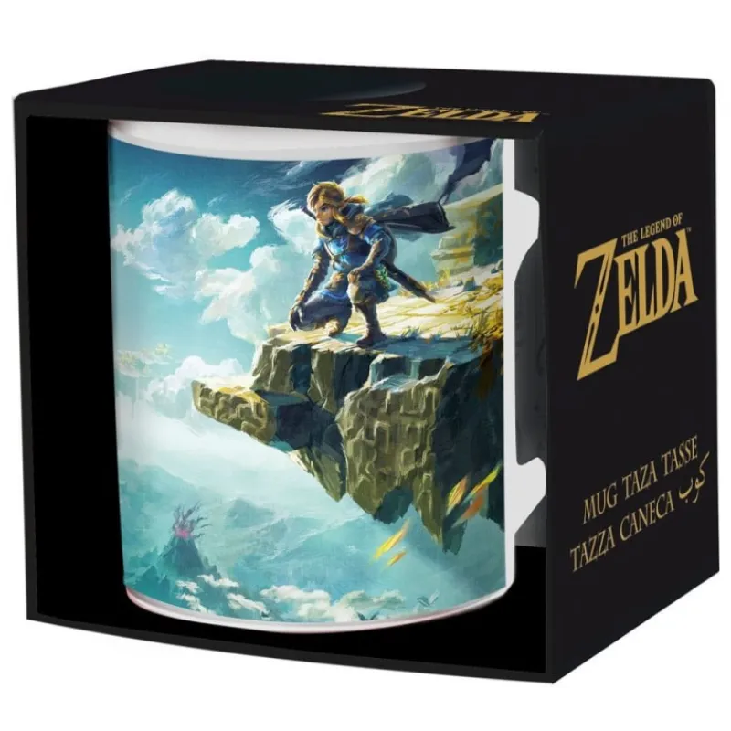 Sale Taza 320ml The Legend of Zelda Tears of the Kingdom Regalos Y Coleccionismo Para Gamers - Cosas De Videojuegos Míticos|Regalos Zelda