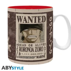Otros Fabricantes Cosas De Luffy One Piece^Taza One Piece 460 ml - Zoro Wanted