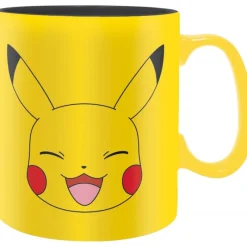Outlet Taza Pikachu Face 460 ml – Licencia Oficial Pokémon Pikachu|Pokemon Hogar