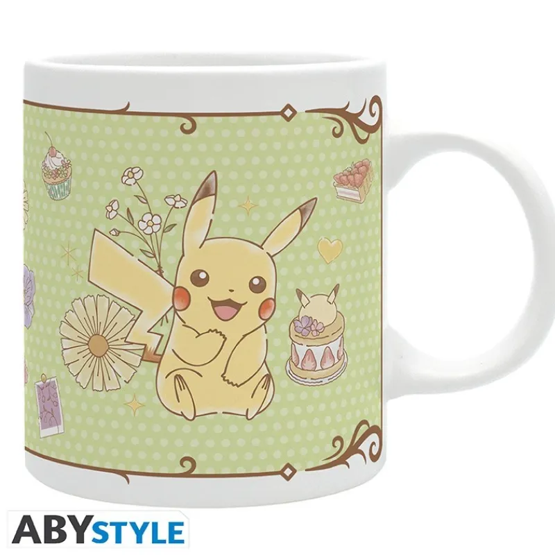 Otros Fabricantes Pikachu|Pokemon Hogar^Taza Pokémon Café 320 ml - Pikachu Diseño ABYstyle
