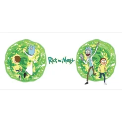 New Taza Rick y Morty Portal Regalos De Otras Series