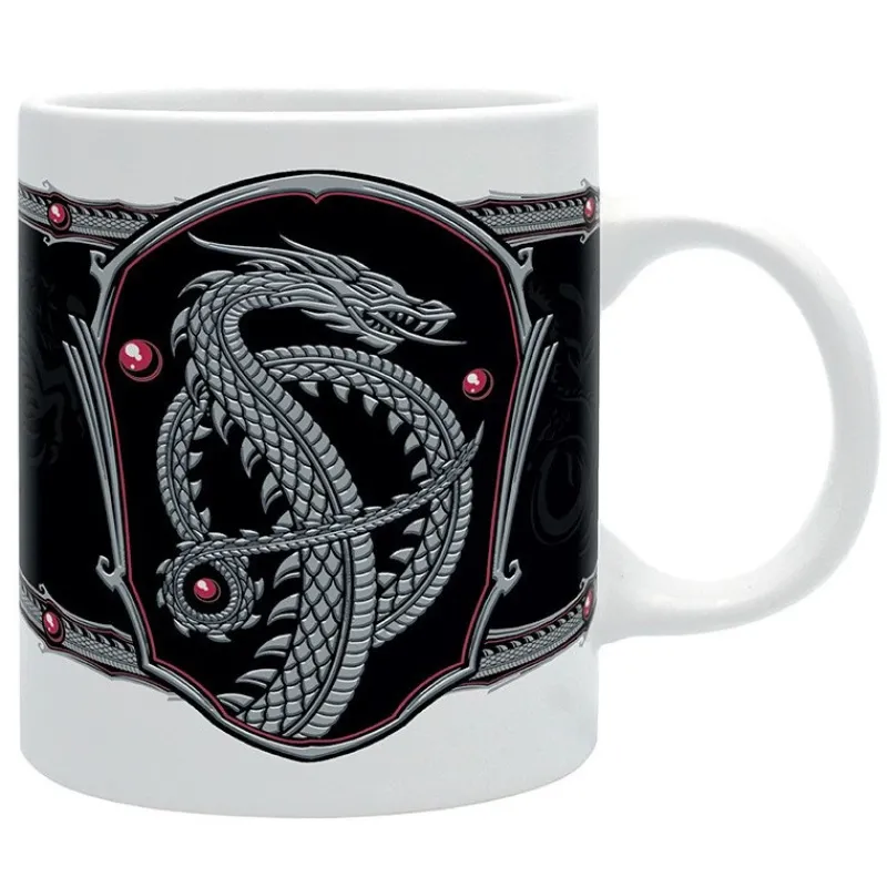 New Taza Silver Dragon House of the Dragon Juego De Tronos Y La Casa Del Dragón
