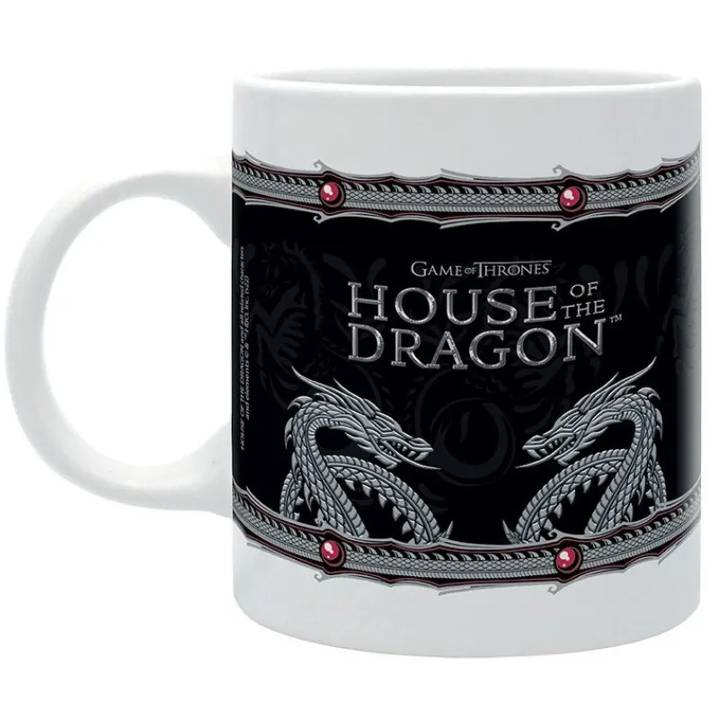 New Taza Silver Dragon House of the Dragon Juego De Tronos Y La Casa Del Dragón