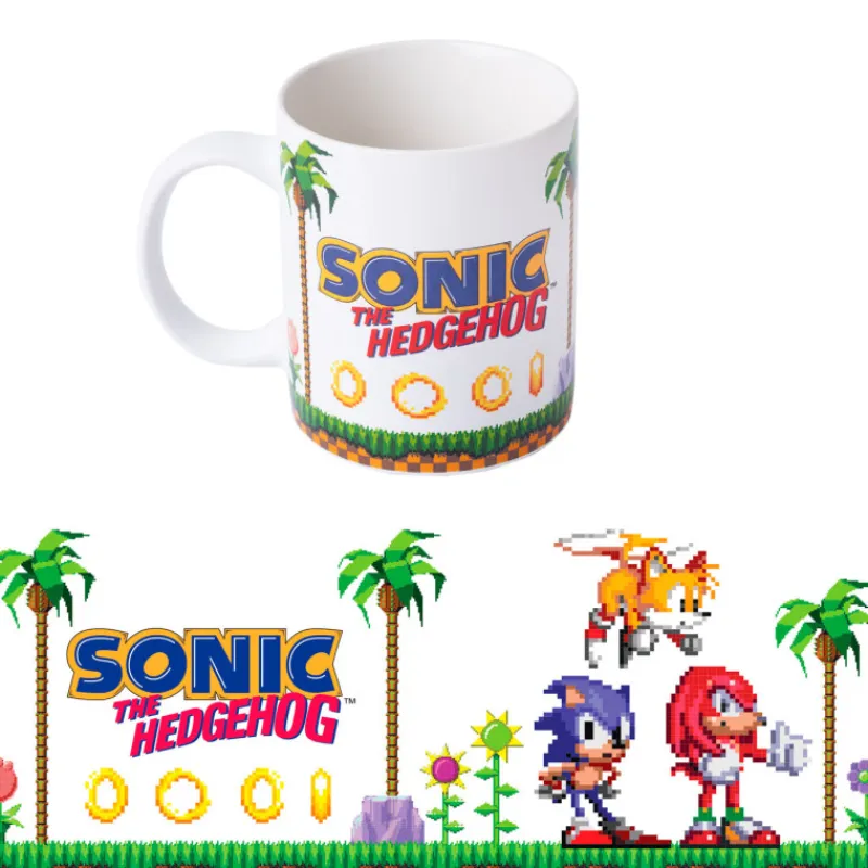 Grupo Erik Regalos Y Coleccionismo Para Gamers - Cosas De Videojuegos Míticos^Taza Sonic Retro