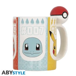 Abystyle Más Regalos De Pokemon|Pokemon Hogar^Taza starters con pokeball 3D Pokèmon