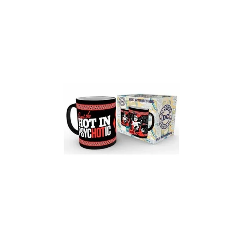Otros Fabricantes Regalos De Villanos Dc|Tazas Dc^Taza termica Harley Quinn Psychotic
