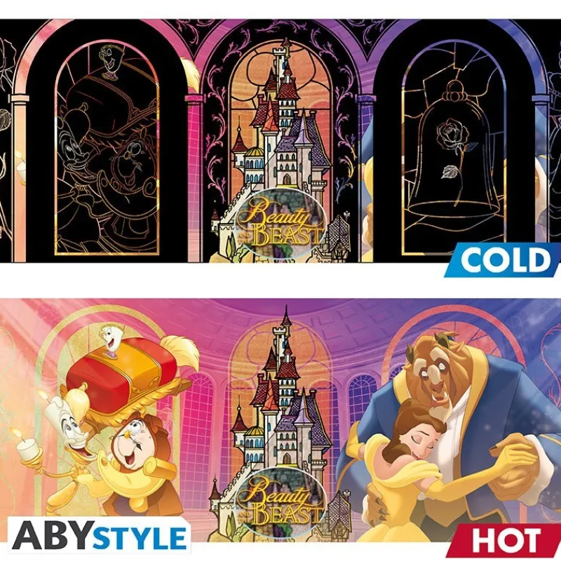 Abystyle Películas Y Personajes De Disney ·La Bella Y La Bestia|Disney Hogar^Taza Térmica Disney La Bella y la Bestia 460 ml