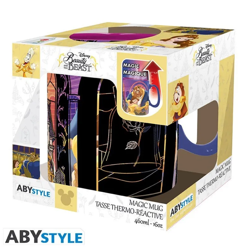 Abystyle Películas Y Personajes De Disney ·La Bella Y La Bestia|Disney Hogar^Taza Térmica Disney La Bella y la Bestia 460 ml