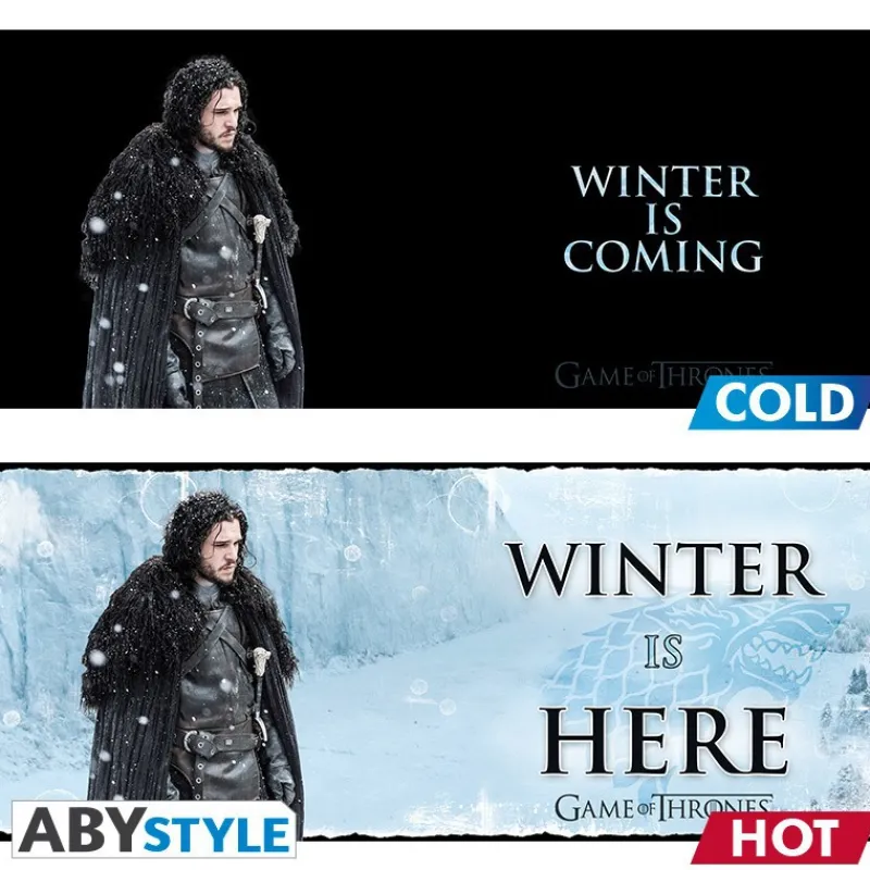 Abystyle Juego De Tronos Y La Casa Del Dragón ^Taza térmica Winter Is Here Juego de Tronos