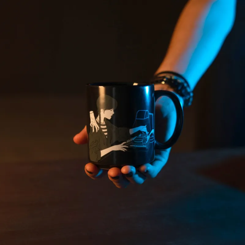 Discount Taza Wednesday Miércoles Addams