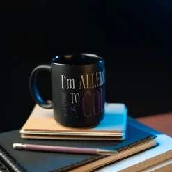 Hot Taza Wednesday I´M Allergic To Color Miércoles Addams