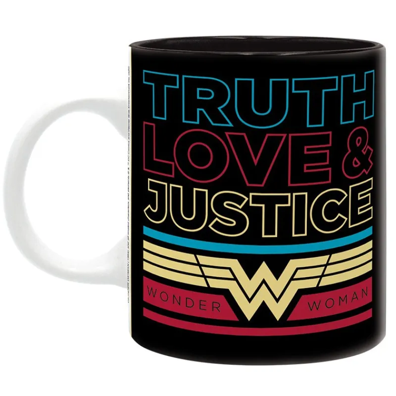Best Taza Wonder Woman 1984 Truth, Love and Justice Regalos De Superhéroes Dc|Tazas Dc