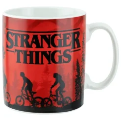 Paladone Products Stranger Things^Taza XL Stranger Things con Pegatinas Extra