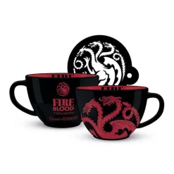 Clearance Taza y molde Capuccino Targaryen Juego de Tronos Juego De Tronos Y La Casa Del Dragón