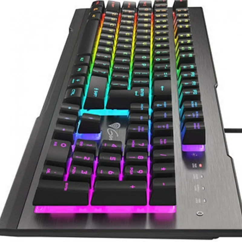 Discount Teclado Gaming Rhod 500 RGB, QWERTY, Retroiluminado Teclados Y Ratones Gaming