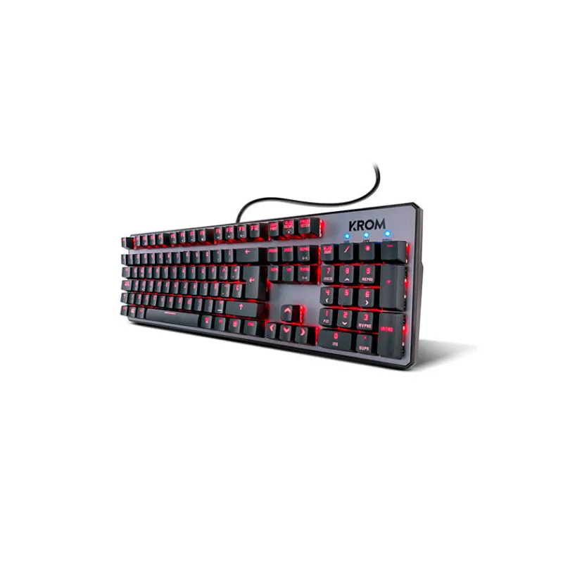 Online TECLADO KROM KERNEL MECANICO RGB GAMING Teclados Y Ratones Gaming