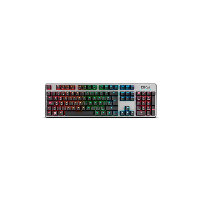 Online TECLADO KROM KERNEL MECANICO RGB GAMING Teclados Y Ratones Gaming