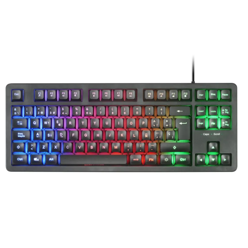 Mars Gaming Descuentos Gaming|Teclados Y Ratones Gaming^Teclado TKL H-Mech FRGB MK023 Negro