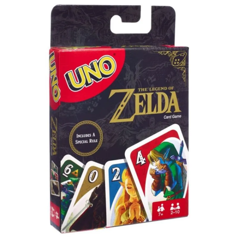 Otros Fabricantes Regalos Y Coleccionismo Para Gamers - Cosas De Videojuegos Míticos|Regalos Zelda ^The Legend of Zelda Juego de cartas UNO Exclusivo Europa