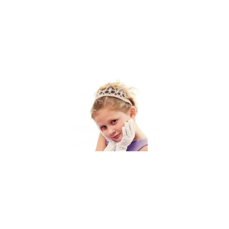 Mujer Disfrazzes Diademas, Tiaras Y Coronas Disfraces |Disfraces Mujer^Tiara o Diadema de color plata