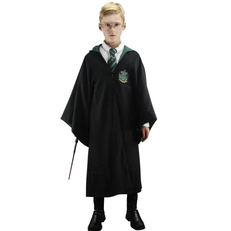 New Túnica Harry Potter Casa Slytherin Kids Disfraces Harry Potter|Slytherin