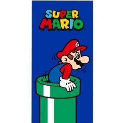 Hot Toalla Microfibra Super Mario tubería 70x140cm Regalos Y Coleccionismo Para Gamers - Cosas De Videojuegos Míticos|Descuentos Gaming