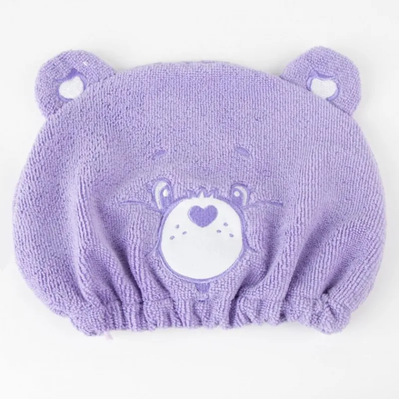 Clearance Toalla para Cabello Care Bears Morada 100% Poliéster Accesorios Para El Pelo, Gafas De Sol Y Kits De Belleza Infantiles