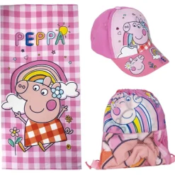 TOALLA SET SAQUITO PEPPA PIG Niños Ropa Y Téxtil: Cosas Que Ponerse Para Niños