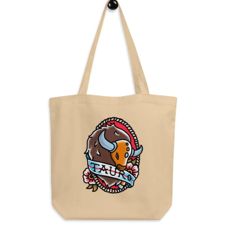 Best Tote Pokemon zodiaco Tauro algodón eco Complementos Pokemon|Regalos Y Coleccionismo Para Gamers - Cosas De Videojuegos Míticos