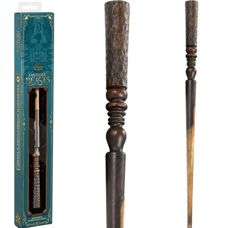 The Noble Collection Varitas Harry Potter^Varita Aberfoth Dumbledore Animales Fantásticos