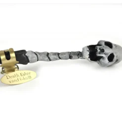 The Noble Collection Varitas Harry Potter^Varita de colección Mortífago con calavera ed. carácter