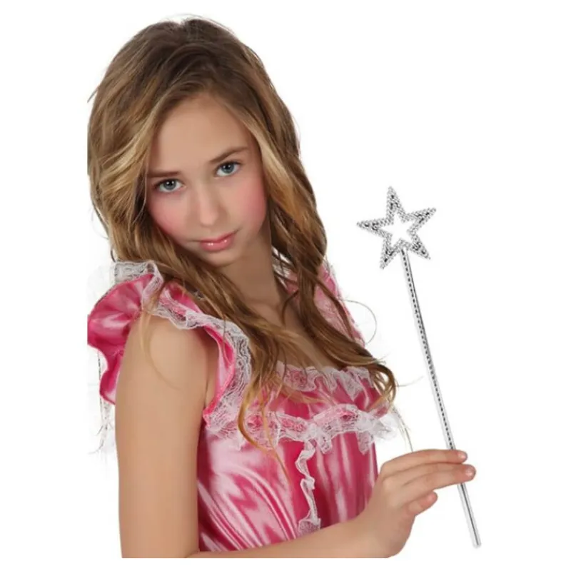 Varita de Princesa con forma de Estrella Varitas Mágicas Para Disfraces