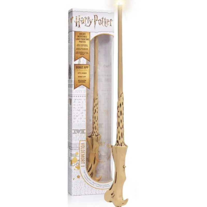 Wow Stuff Varitas Harry Potter^Varita Mágica Con Luz Harry Potter Voldermort