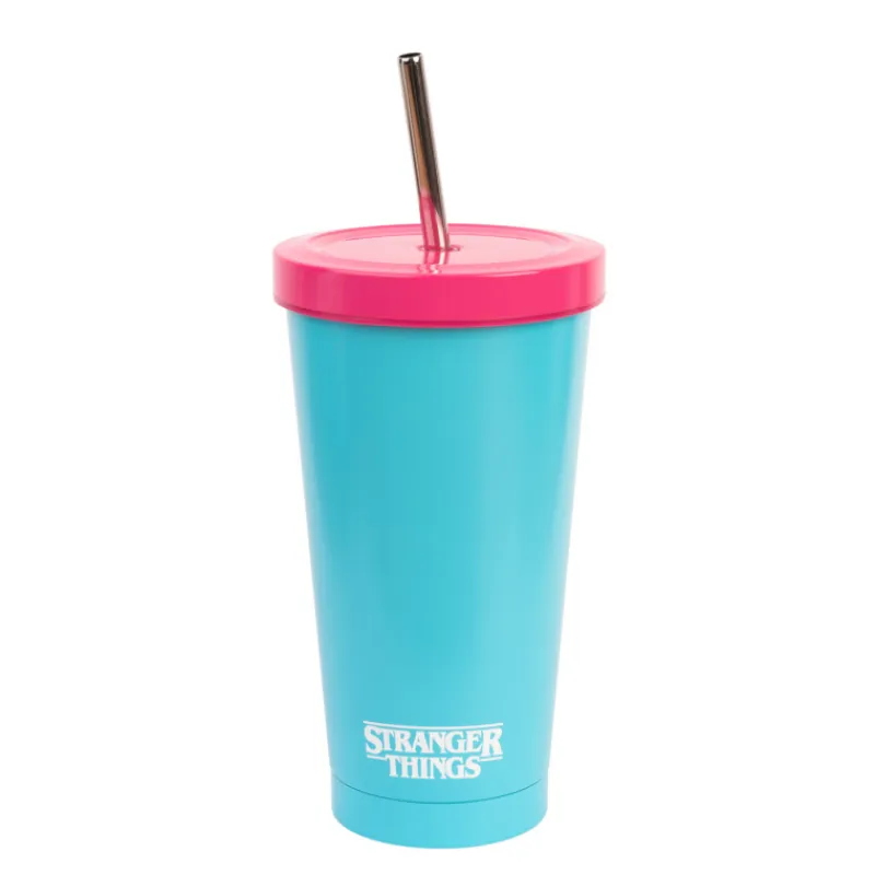 Sale Vaso con Pajita Stranger Things - Rink-O-Mania Stranger Things