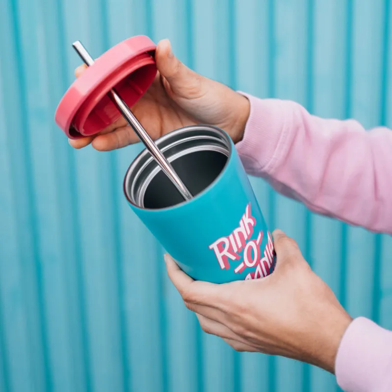 Sale Vaso con Pajita Stranger Things - Rink-O-Mania Stranger Things